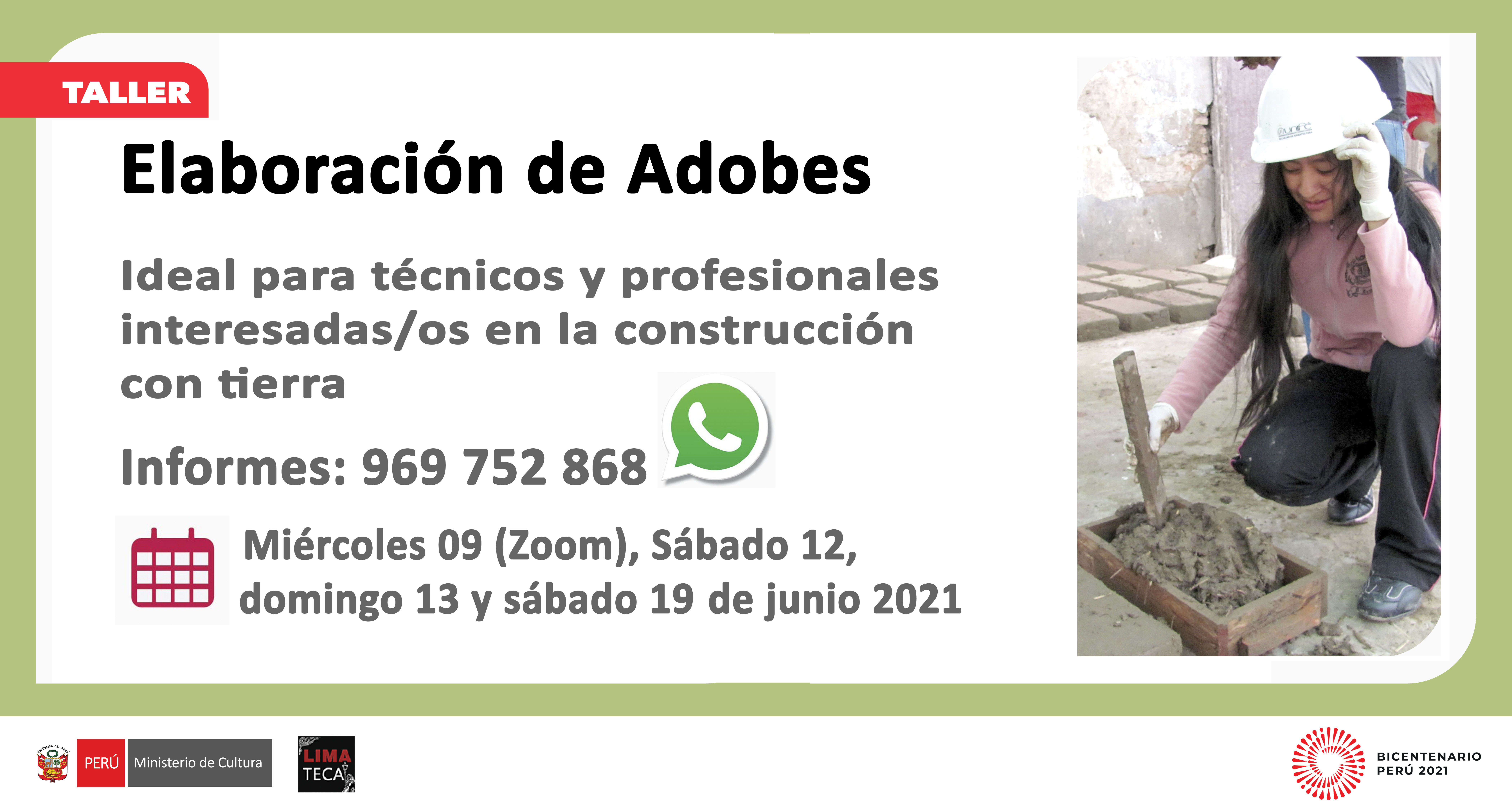 Taller Elaboración de Adobes